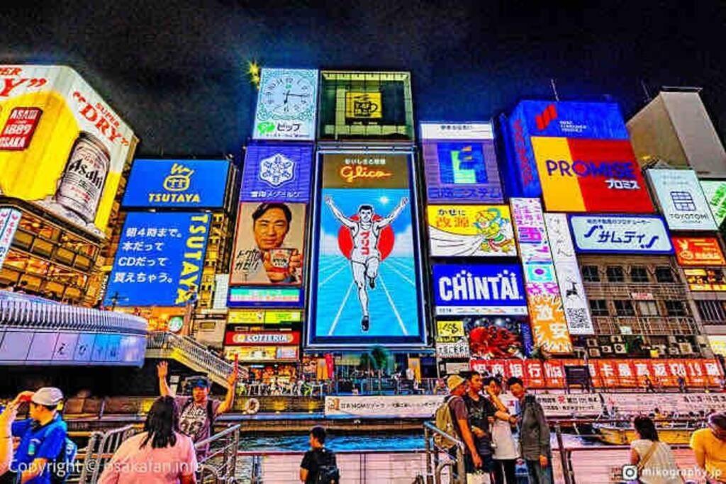 ー 8Greige ー 2Min Dotonbori Namba Kuromon Osaka Usj Wifi Unlimited Apartment Ngoại thất bức ảnh